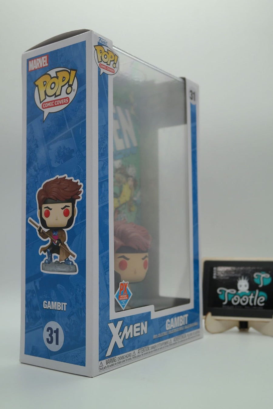 GAMBIT 31 PX Previews Exclv Limited to 12,500 X-Men Comic Covers Funko Pop Tootle ph