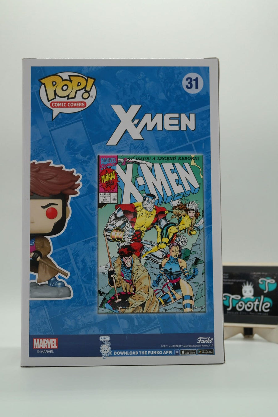 GAMBIT 31 PX Previews Exclv Limited to 12,500 X-Men Comic Covers Funko Pop Tootle ph