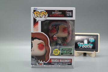 WANDA MAXIMOFF 1216 GITD EE Exclusive LE Doctor Strange Funko Pop Tootle Ph