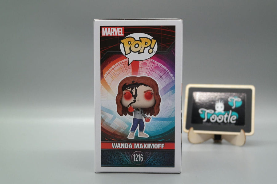 WANDA MAXIMOFF 1216 GITD EE Exclusive LE Doctor Strange Funko Pop Tootle Ph