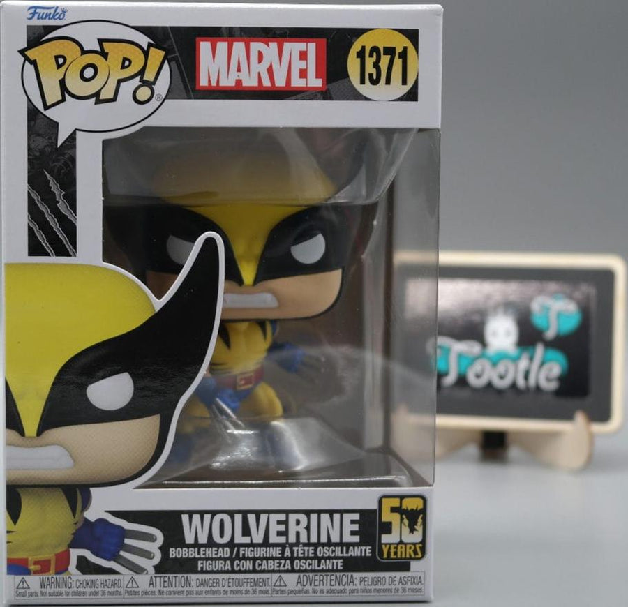 WOLVERINE 1371 Marvel 50 Years  Funko Pop Tootle Ph