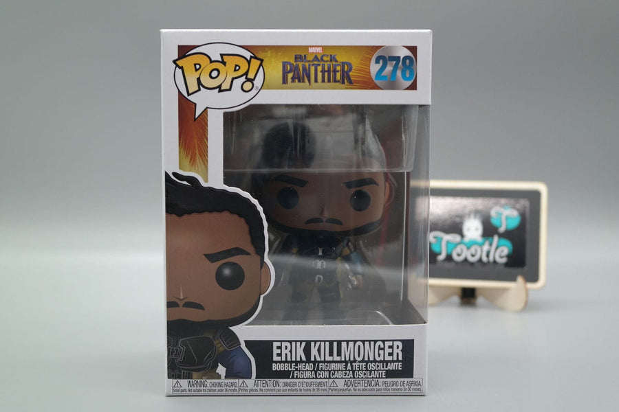 ERIK KILLMONGER 278 Black Panther Funko Pop Tootle Ph