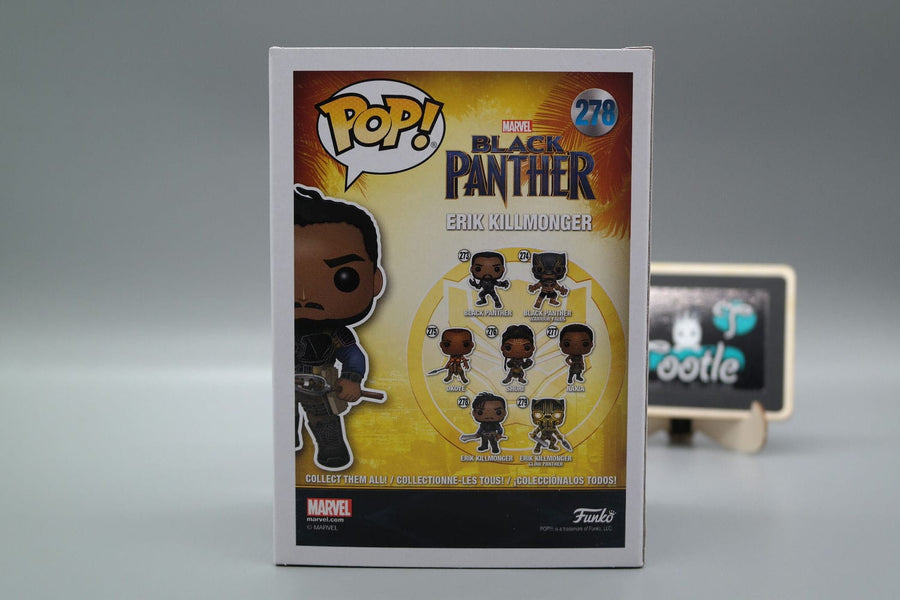 ERIK KILLMONGER 278 Black Panther Funko Pop Tootle Ph