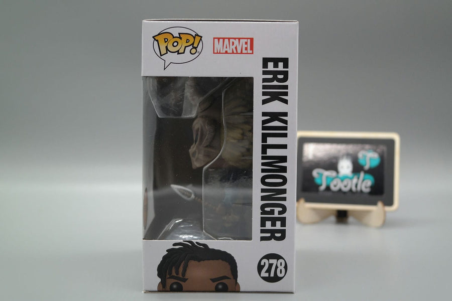 ERIK KILLMONGER 278 Glow CHASE Black Panther Funko pop Tootle Ph