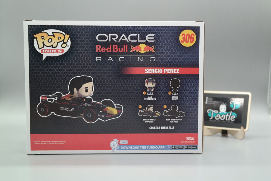 SERGIO PEREZ 306 Oracle RedBull Racing Funko Pop RIDES Tootle Ph