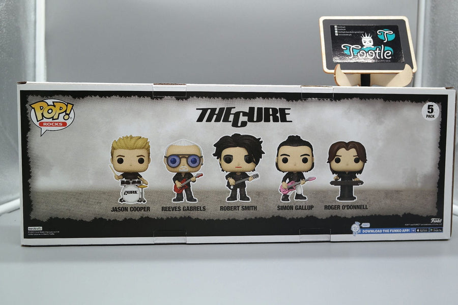 The CURE 5 Pack Robert Smith Funko Pop Rocks Tootle ph