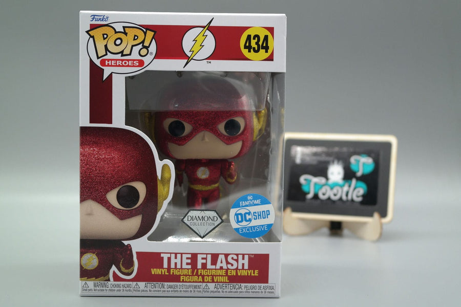 THE FLASH 434 Diamond Collection Fandome DC Shop Exclusive Funko Pop Heroes Tootle Ph