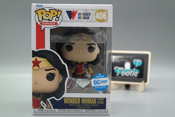 WONDER WOMAN A Twist of FATE 406 Diamond Coll Fandome DC Shop Exclv Funko Pop Heroes Tootle Ph