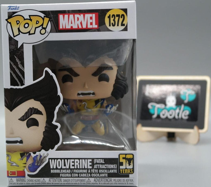 WOLVERINE Fatal Attractions 1372 Marvel 50 Years  Funko Pop Tootle Ph