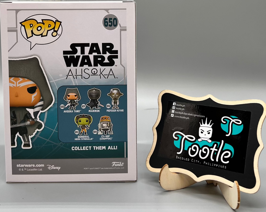 AHSOKA TANO 650 Star Wars  Ahsoka Funko Pop Tootle Ph