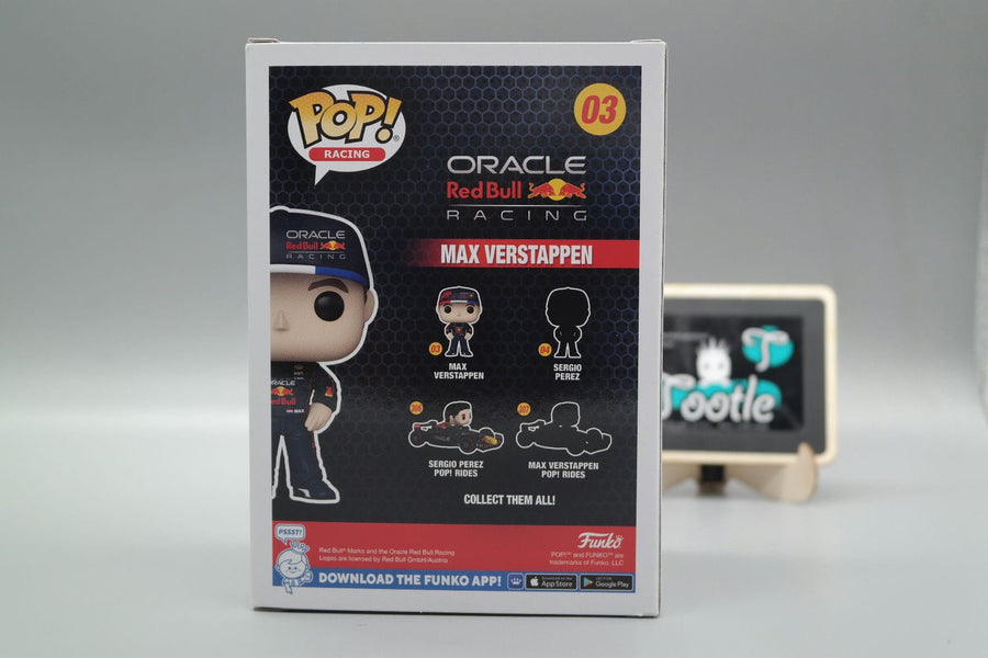 MAX VERSTAPPEN 03 Oracle Red Bull Racing Funko Pop Tootle ph