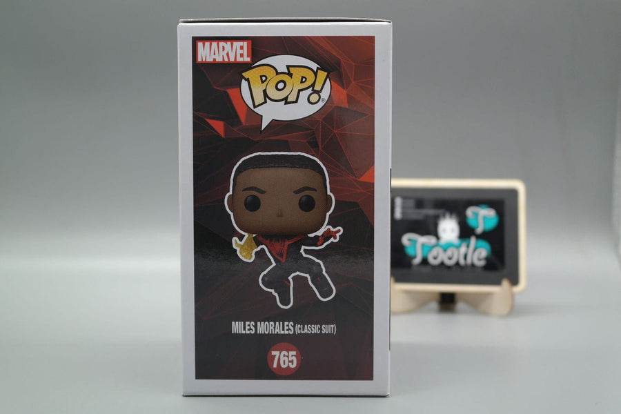 MILES MORALES ( Classic Suit ) 765 CHASE Marvel Game Verse Spider Man Funko Pop Tootle Ph