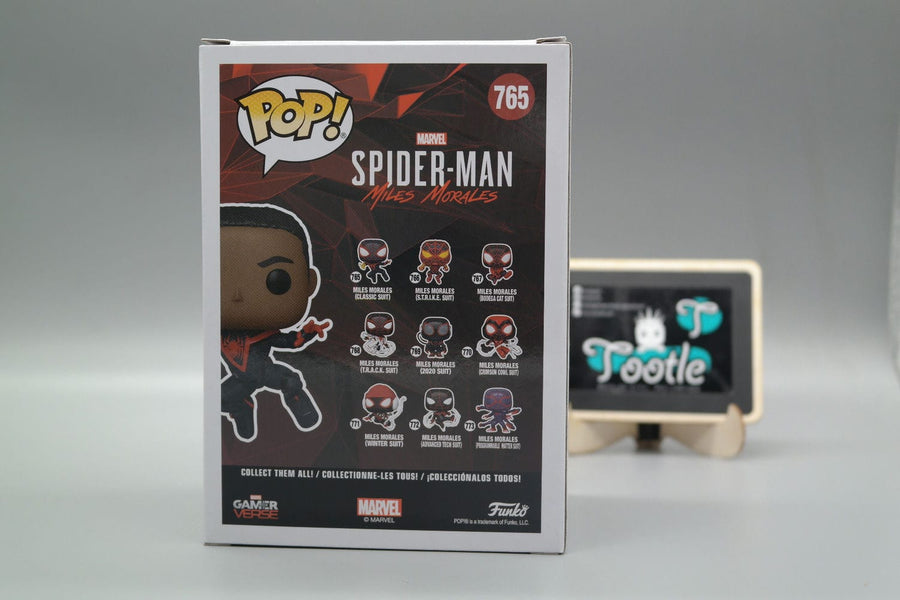 MILES MORALES ( Classic Suit ) 765 CHASE Marvel Game Verse Spider Man Funko Pop Tootle Ph