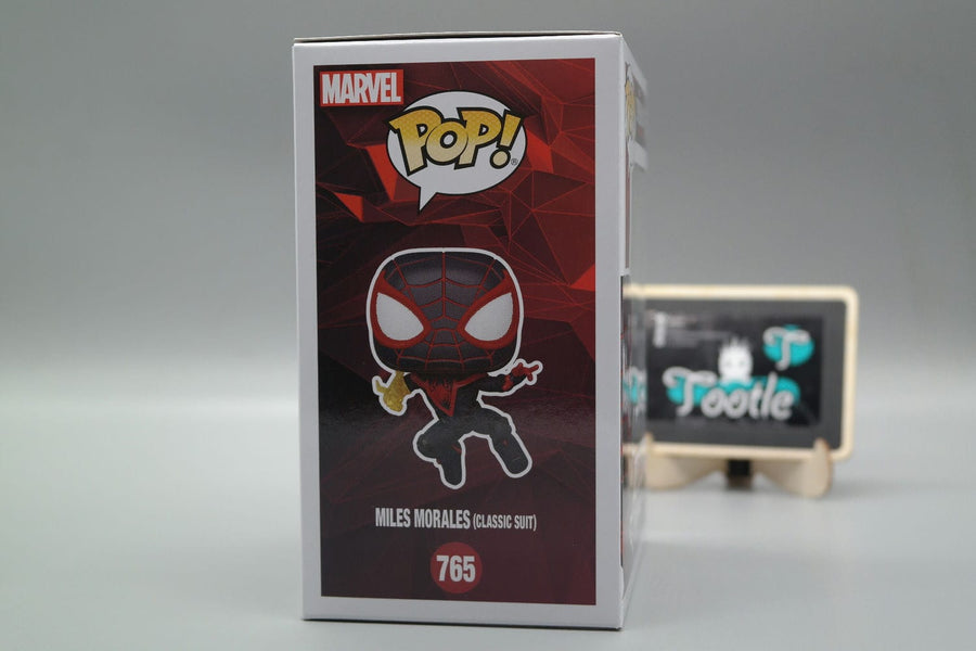 MILES MORALES ( Classic Suit ) 765 Marvel Game Verse Spider Man Funko Pop Tootle Ph