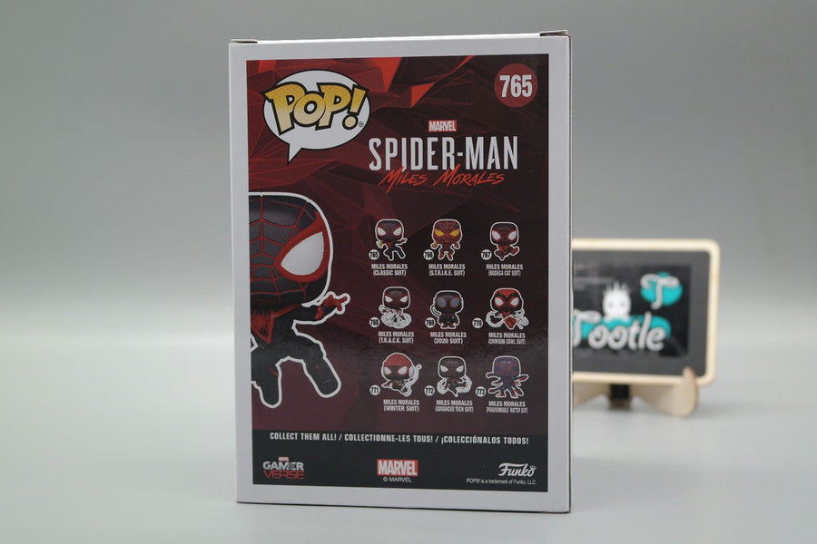 MILES MORALES ( Classic Suit ) 765 Marvel Game Verse Spider Man Funko Pop Tootle Ph