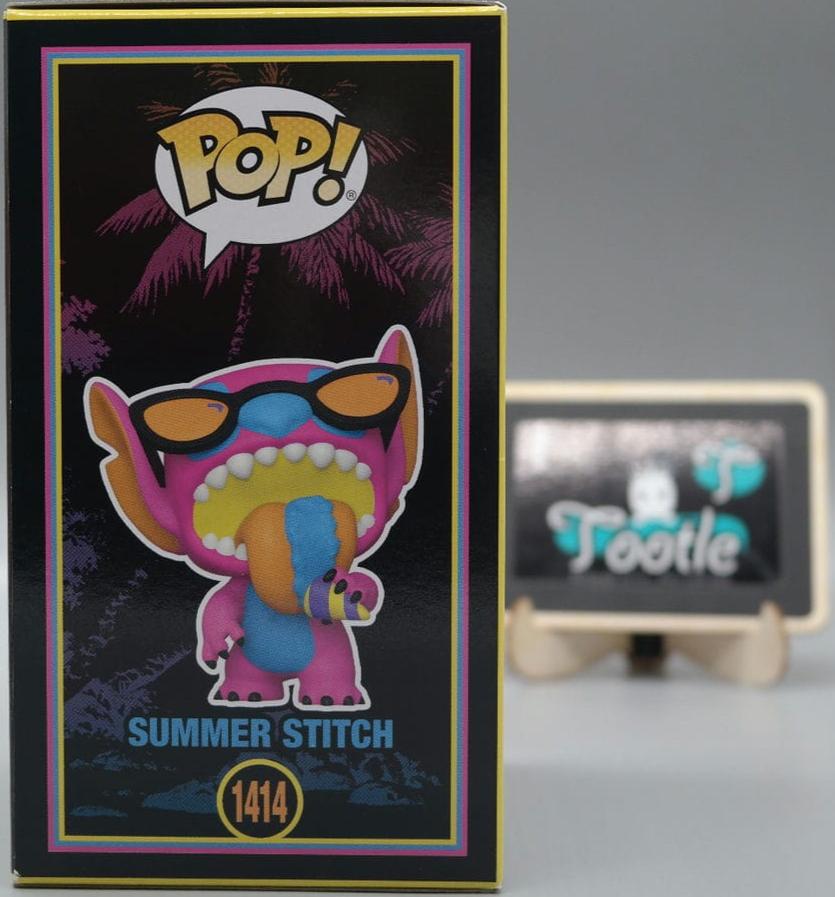 SUMMER STITCH 1414 Hot Topic Exclusive Disney Lilo & Stitch Funko Pop Animation Tootle ph