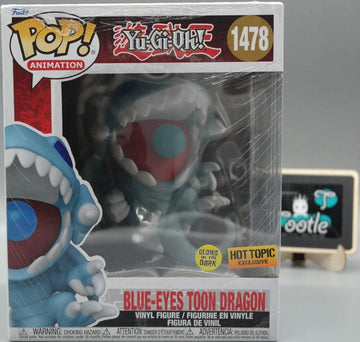 BLUE EYES TOON DRAGON 1478 GITD Hot Topic Exclusive Yu-Gi-Oh! Funko Super Pop Animation  Tootle ph