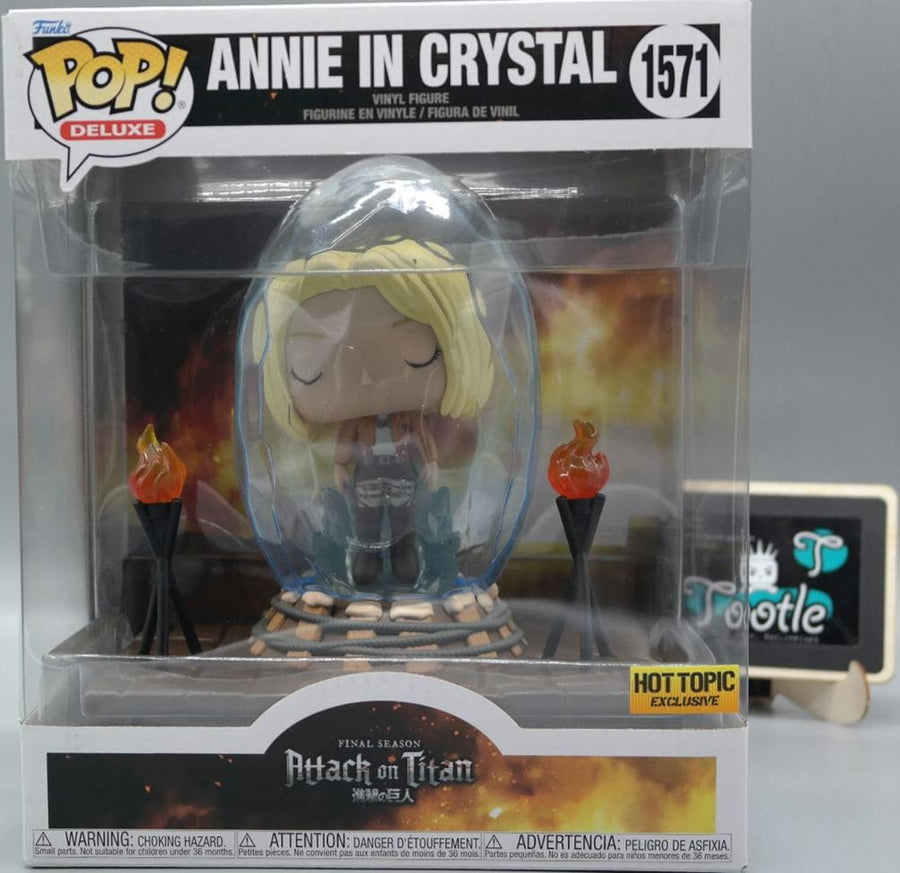 ANNIE IN CRYSTAL 1571 Hot Topic Exclusive Attack on Titan Funko Pop Deluxe Tootle ph