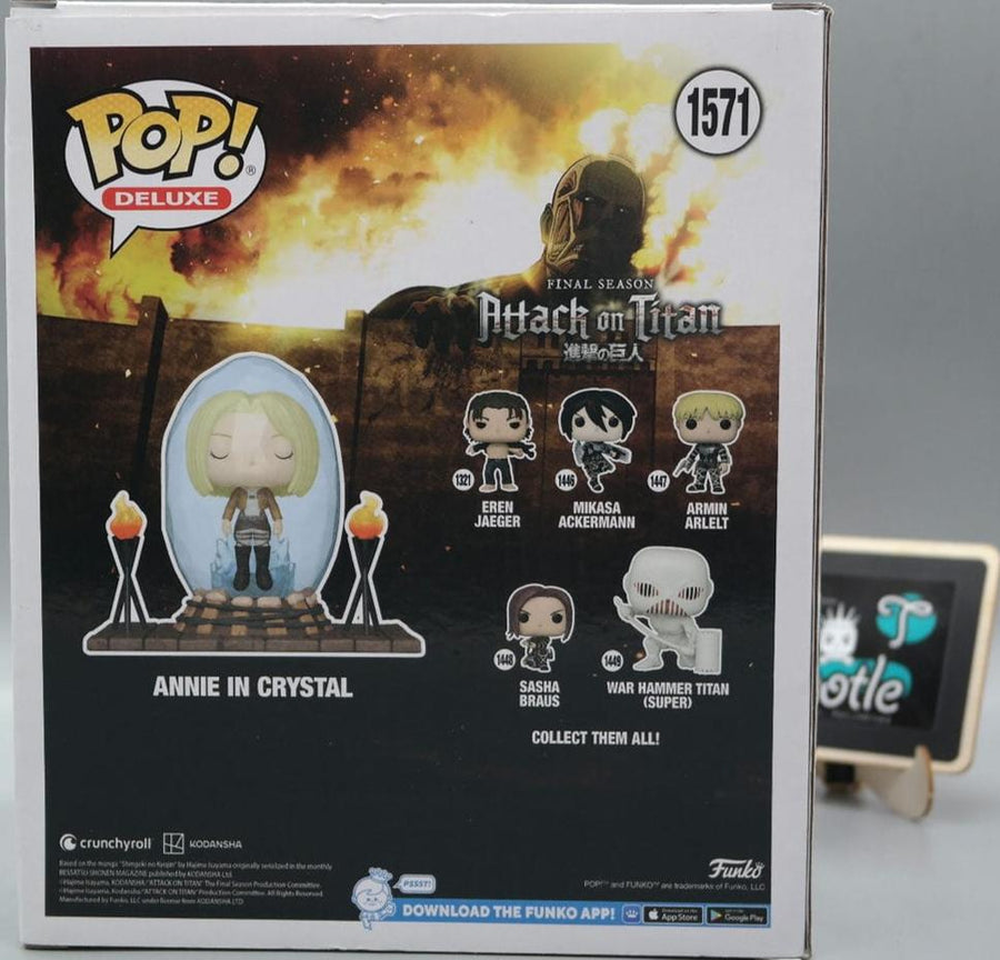 ANNIE IN CRYSTAL 1571 Hot Topic Exclusive Attack on Titan Funko Pop Deluxe Tootle ph