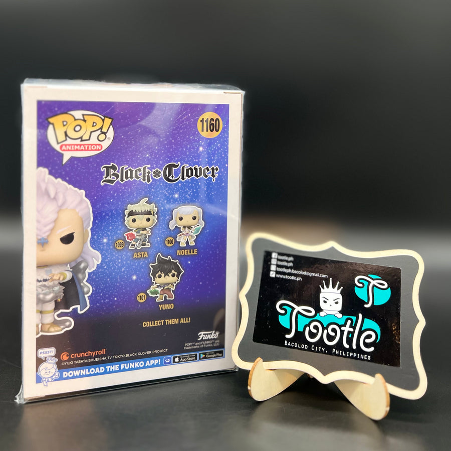 NOZEL SILVA 1160 Funko 2023 Summer Convention LE Black Clover Funko Pop Animation Tootle ph