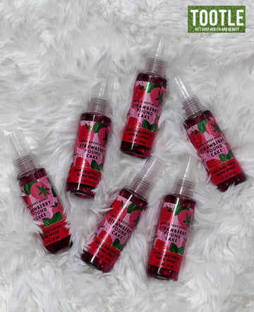Bath and Bodyworks Strawberry Poundcake Anti Bacterial Hands Spray 29 ml
