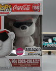 90s COCA COLA POLAR BEAR 158 Flocked AMAZON Exclusive Funko Pop AD ICONS Tootle ph