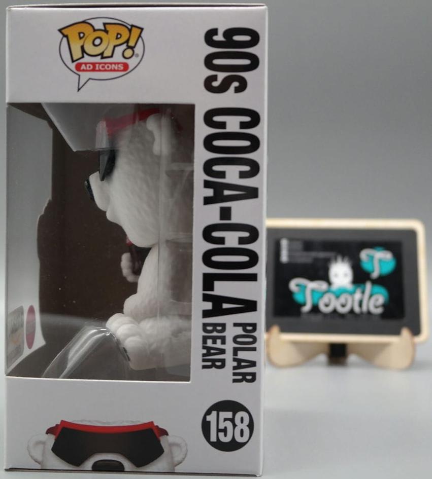 90s COCA COLA POLAR BEAR 158 Flocked AMAZON Exclusive Funko Pop AD ICONS Tootle ph