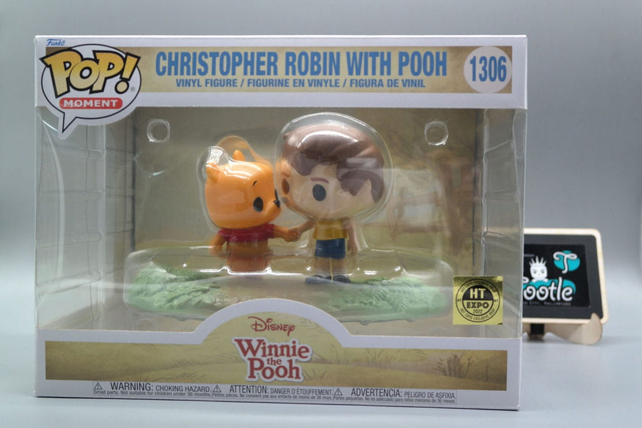 CHRISTOPHER ROBIN with POOH 1306 HT Expo 2022 Winnie The Pooh Funko Pop Moment Tootle ph