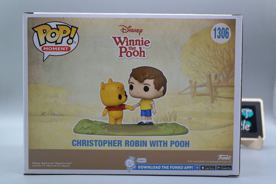 CHRISTOPHER ROBIN with POOH 1306 HT Expo 2022 Winnie The Pooh Funko Pop Moment Tootle ph