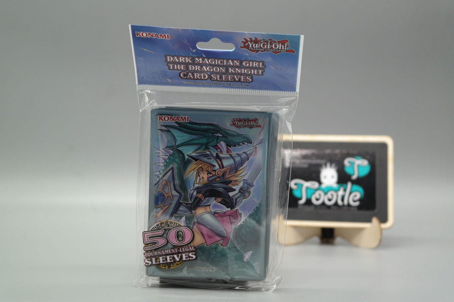 Card Sleeves DARK MAGICIAN GIRL THE DRAGON KNIGHT YuGiOh Konami 50 Sleeves per Pack Tootle ph