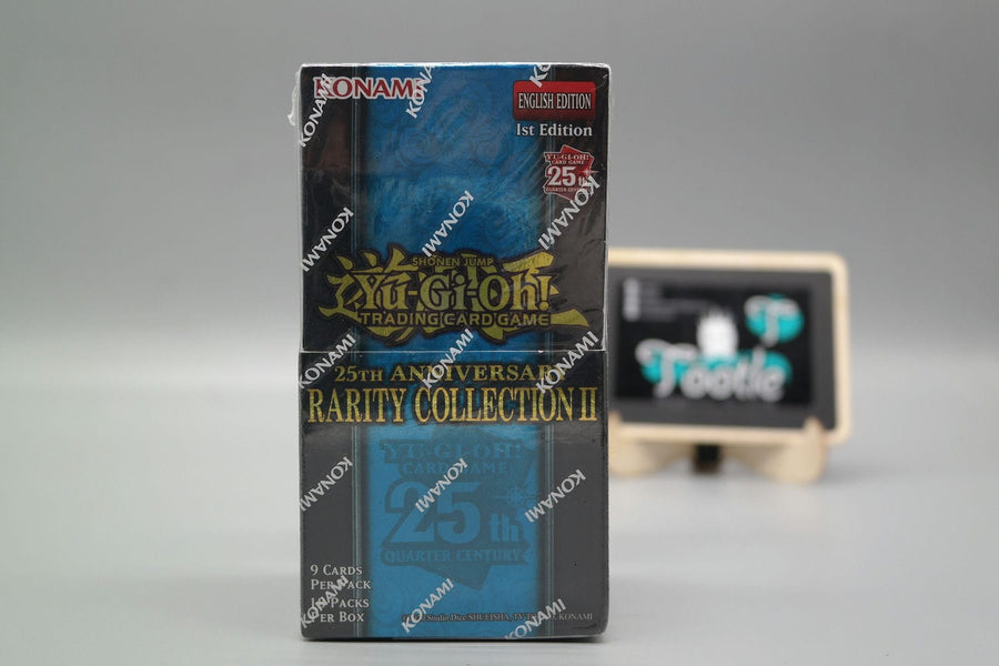 25th Anniversary RARITY COLLECTION II YuGioH Booster Box TCG 18  packs per box Tootle ph