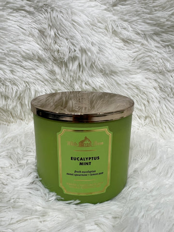 Bath & Body Works Eucalyptus Mint Scented Candle 411g