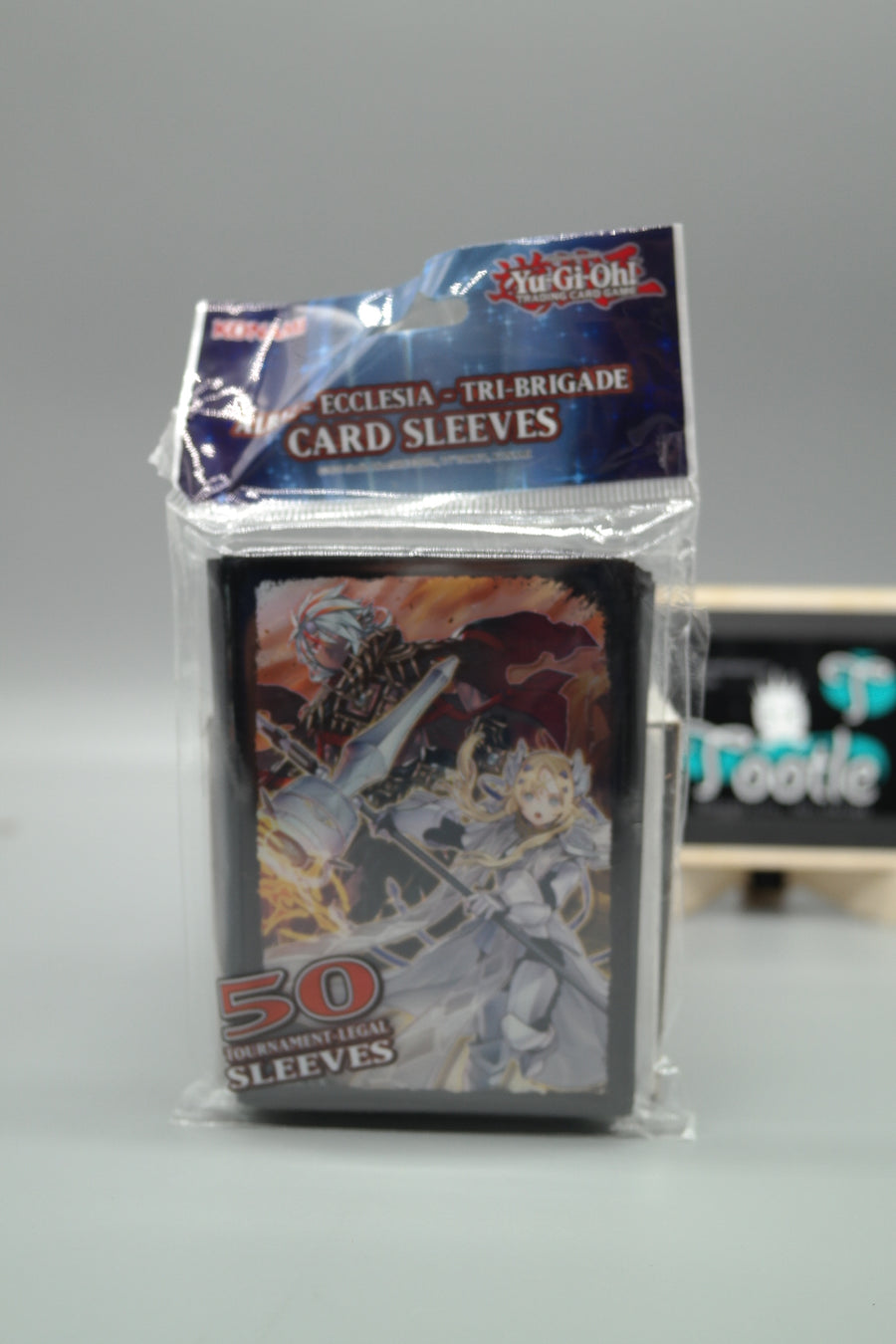 Card Sleeves ALBAZ ECCLESIA TRI BRIGADE YuGiOh Konami 50 Tournament Legal Sleeves per Pack Tootle ph