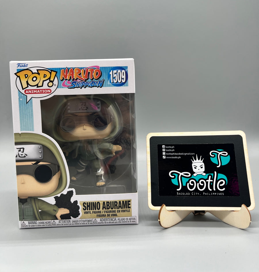 SHINO ABURAME 1509 Naruto Shipuden Funko Pop Animation Tootle Ph