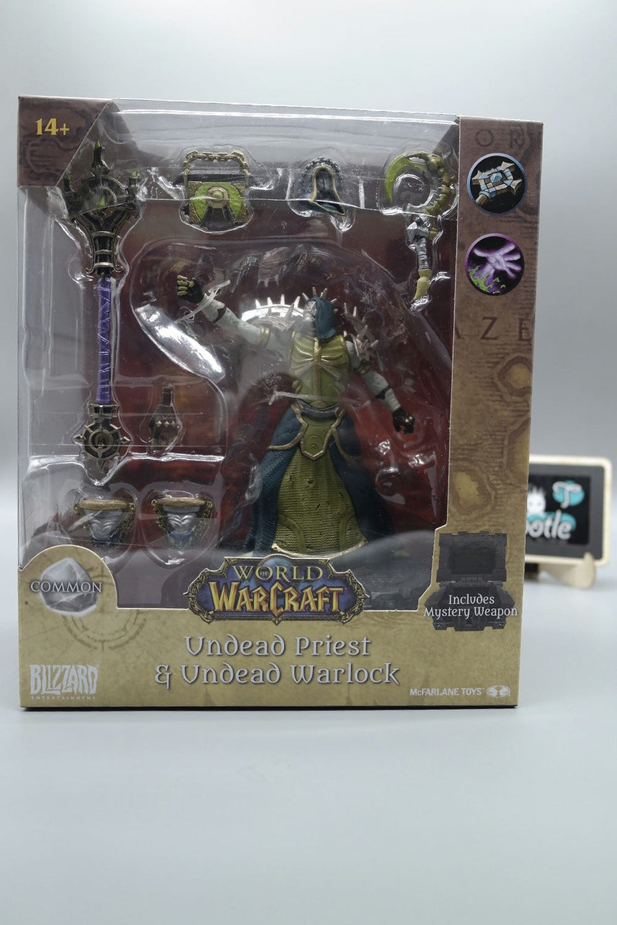 UNDEAD PRIEST & UNDEAD WARLOCK World of Warcraft 1:12 McFarlane Toys Tootle ph