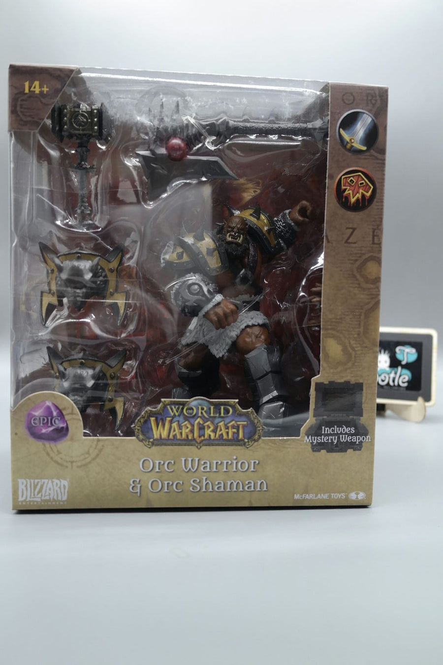 ORC WARRIOR & ORC SHAMAN World of Warcraft 1:12 McFarlane Toys Tootle ph