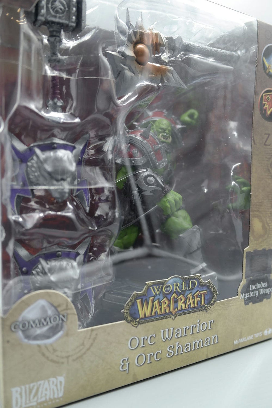 ORC WARRIOR & ORC SHAMAN World of Warcraft 1:12 McFarlane Toys Tootle ph