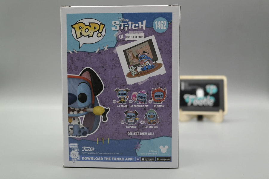 STITCH as PONGO 1462 Stitch in Costume Funko Pop Tootle Ph