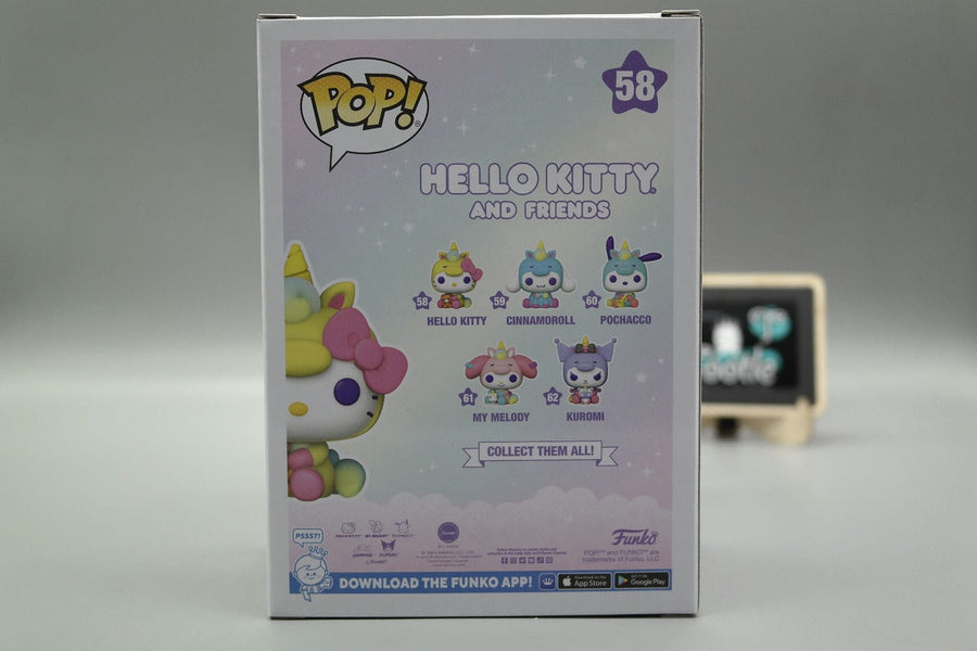 HELLO KITTY 58 Diamond Unicorn - It's Sugar Exclusive Hello Kitty and Friends Funko Pop Tootle ph