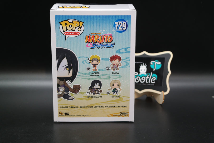 Naruto Shippuden - OROCHIMARU - 729 - Funko Pop! Animation Free Vinyl Protector
