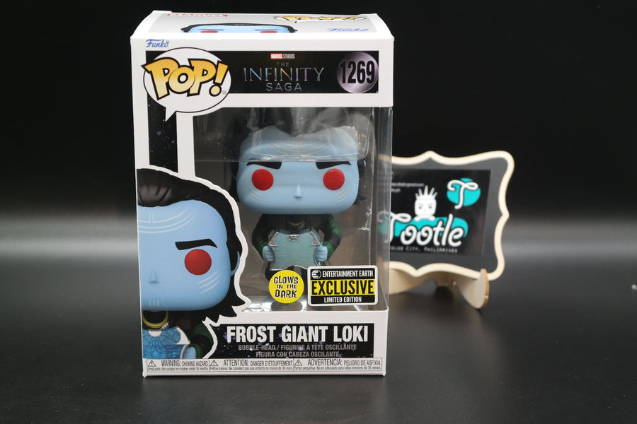 FROST GIANT LOKI 1269 GITD EE Exclusive Marvel The Infinity Saga Funko Pop Tootle ph