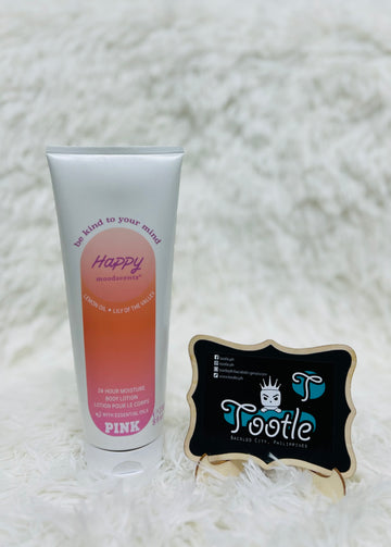 Pink Body Lotion Happy