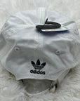 Adidas White Cap with Black Logo