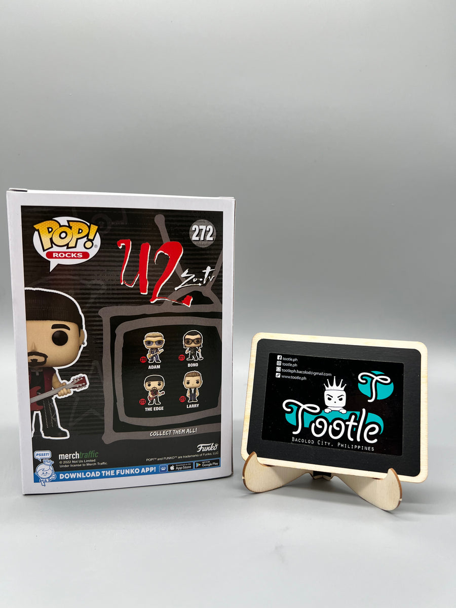 THE EDGE 270 U2 Zoo Tv Funko Pop Rocks Tootle ph