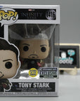 TONY STARK (MK42 Armor) 1416 GITD EE Exclusive Marvel The Infinity Saga Funko Pop Tootle ph