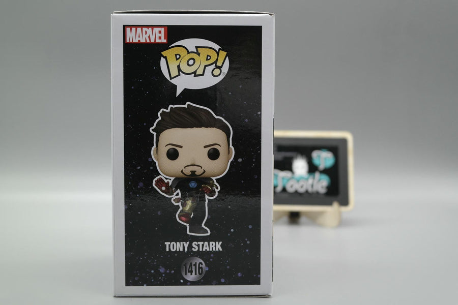 TONY STARK (MK42 Armor) 1416 GITD EE Exclusive Marvel The Infinity Saga Funko Pop Tootle ph