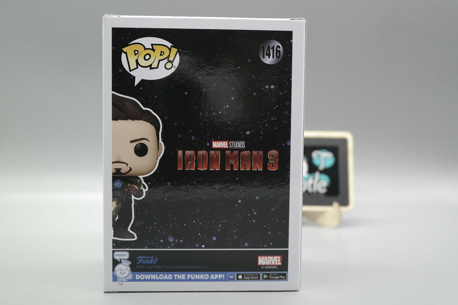 TONY STARK (MK42 Armor) 1416 GITD EE Exclusive Marvel The Infinity Saga Funko Pop Tootle ph