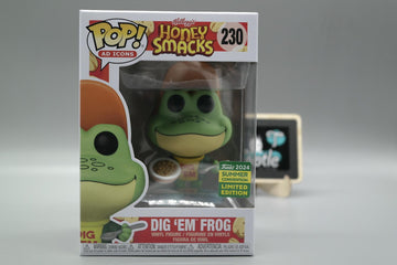 DIG 'EM FROG 230 2024 Summer Convention LE Kellogg's Honey Smacks Funko Pop AD Icons Tootle ph