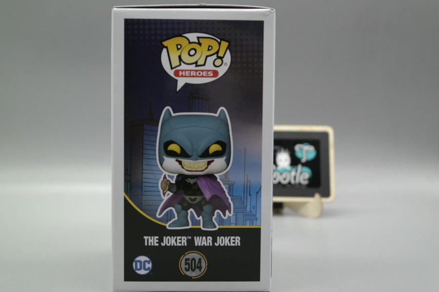 THE JOKER WAR JOKER 504 DC Batman Funko Pop Heroes Tootle Ph