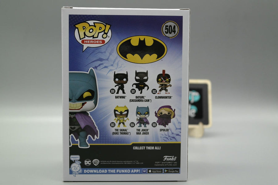 THE JOKER WAR JOKER 504 DC Batman Funko Pop Heroes Tootle Ph